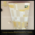 Rectangle Brass Color Stainless Steel 3D Moulding Ceiling (KH-MC-M6)